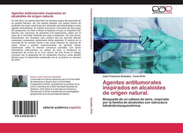 Produktbild: Agentes antitumorales inspirados en alcaloides de origen natural.