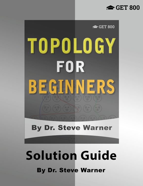 Produktbild: Topology for Beginners - Solution Guide