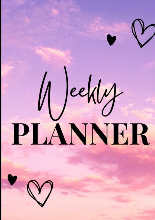 Produktbild: Weekly Planner