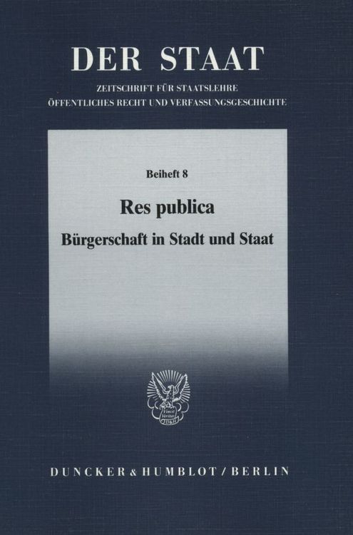 Produktbild: Res publica.