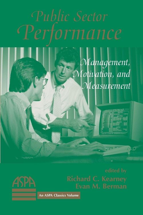 Produktbild: Public Sector Performance