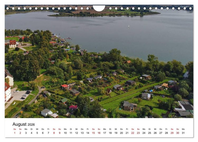 Produktbild: Sternberg in Mecklenburg - Luftaufnahmen von Markus Rein (Wandkalender 2026 DIN A4 quer), CALVENDO Monatskalender