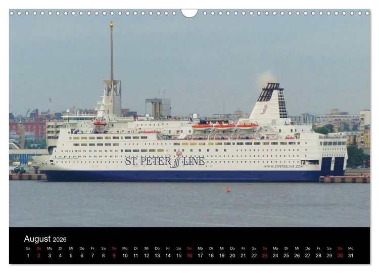 Produktbild: Ostseef&auml;hren (Wandkalender 2026 DIN A3 quer), CALVENDO Monatskalender