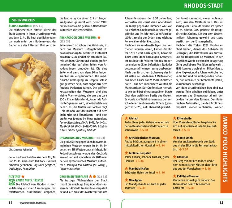 Produktbild: MARCO POLO Reisef&uuml;hrer Rhodos