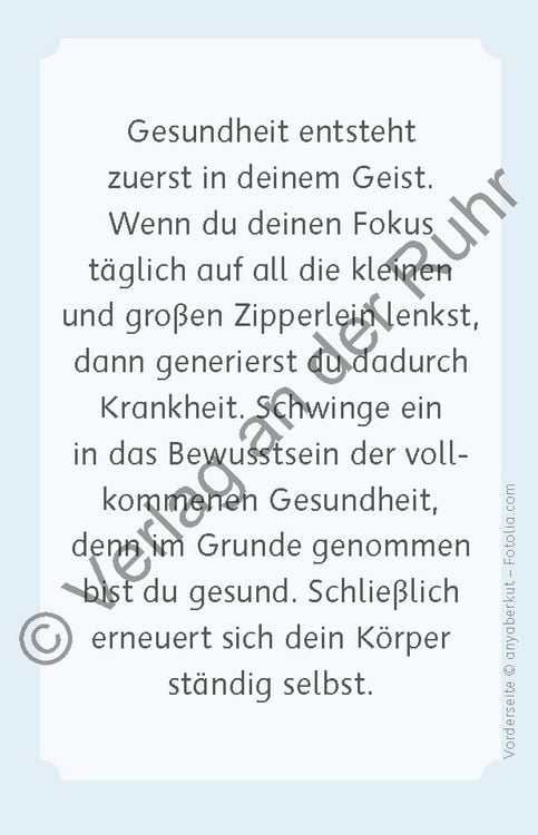 Produktbild: Balsam für die Seele