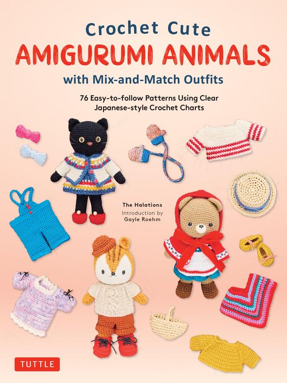 Produktbild: Crochet Cute Amigurumi Animals with Mix-and-Match Outfits