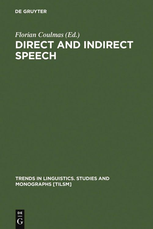 Produktbild: Direct and Indirect Speech