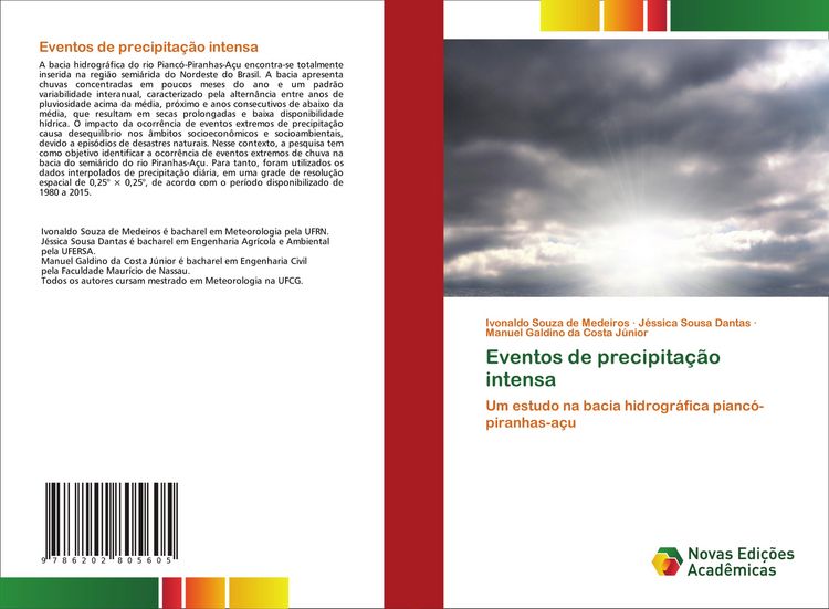 Produktbild: Eventos de precipita&ccedil;&atilde;o intensa