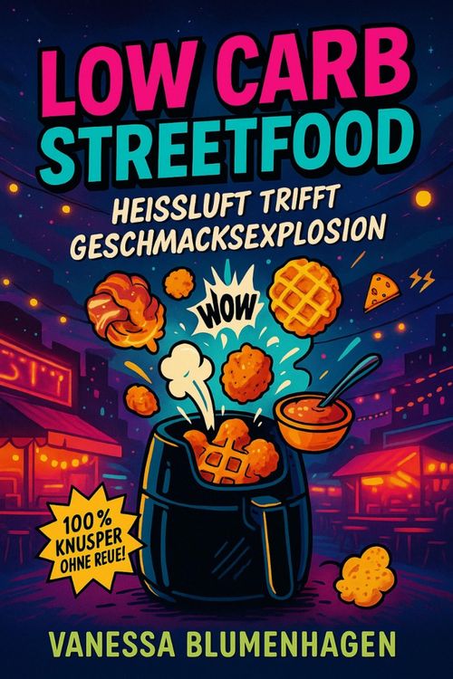 Produktbild: Low Carb Streetfood - Hei&szlig;luft trifft Geschmacksexplosion