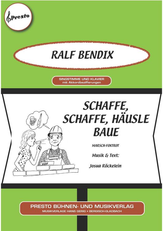 Produktbild: Schaffe, schaffe, H&auml;usle baue