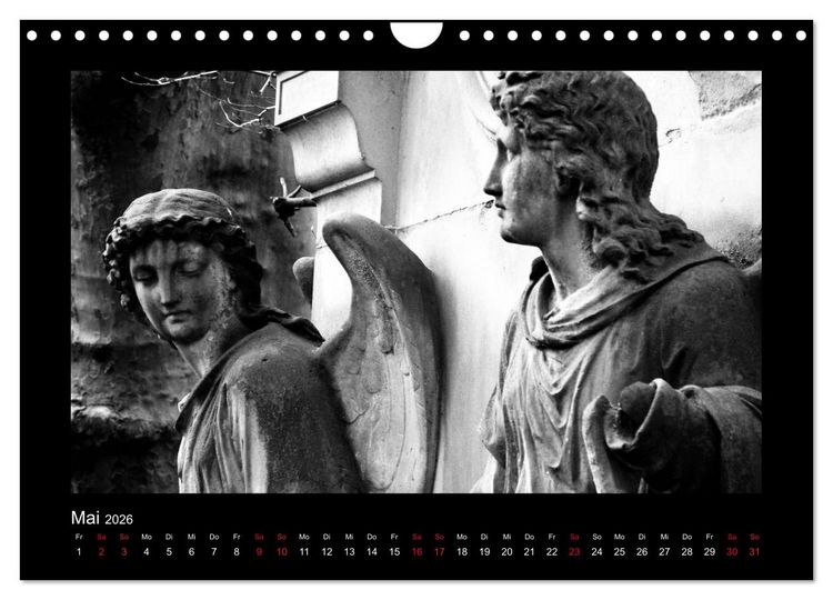 Produktbild: Die Engel von Melaten (Wandkalender 2026 DIN A4 quer), CALVENDO Monatskalender