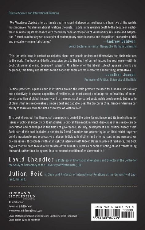 Produktbild: Neoliberal Subject