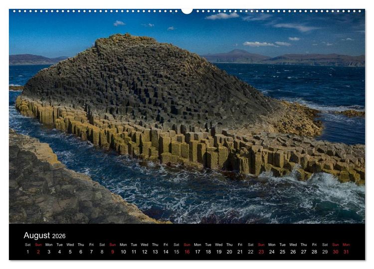 Produktbild: Iona - A Visual Pilgrimage (High Quality Premium Wall Calendar 2026 DIN A2 landscape),CALVENDO 12 Month Wall Calendar