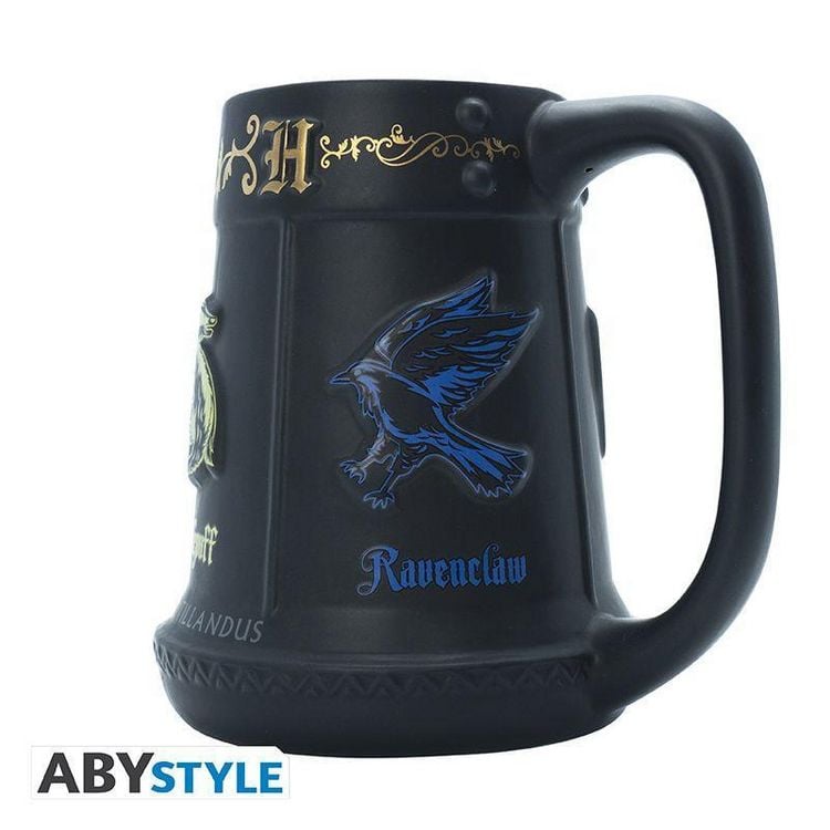 Produktbild: Harry Potter Tasse 3D Vier H&auml;user