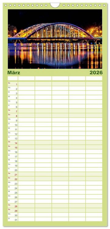 Produktbild: Familienplaner 2026 - S&uuml;dkorea - Hightech und viel Tradition mit 5 Spalten (Wandkalender, 21 x 45 cm) CALVENDO