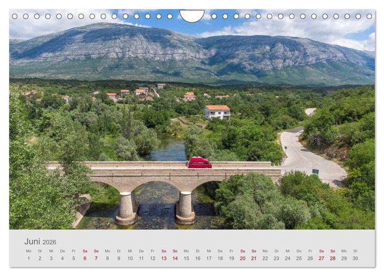 Produktbild: Abenteuer Camping in Kroatien (Wandkalender 2026 DIN A4 quer), CALVENDO Monatskalender