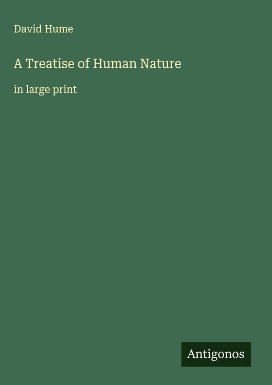Produktbild: A Treatise of Human Nature