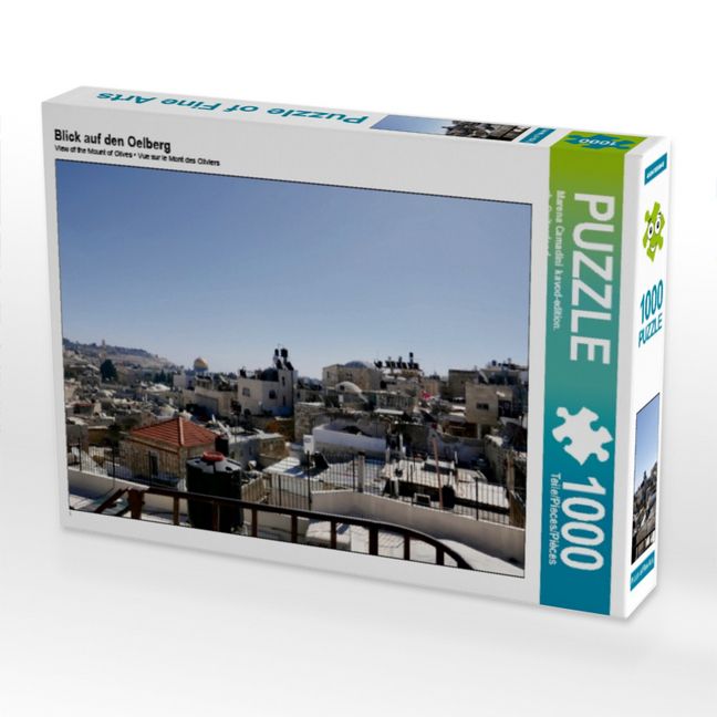 Produktbild: CALVENDO Puzzle Blick auf den Oelberg 1000 Teile Puzzle quer | 1000 Teile Lege-Gr&ouml;&szlig;e 64 &times; 48 cm Foto-Puzzle f&uuml;r gl&uuml;ckliche Stunden