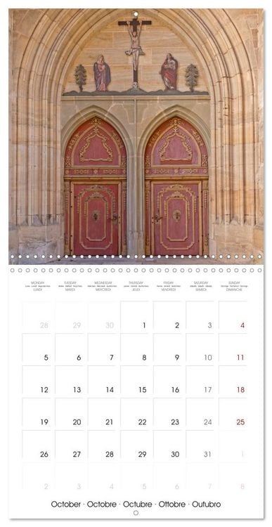 Produktbild: Dinkelsbuehl - Medieval Town in Germany (Wall Calendar 2026 12 &times; 12 Inch) CALVENDO 12 Month Wall Calendar