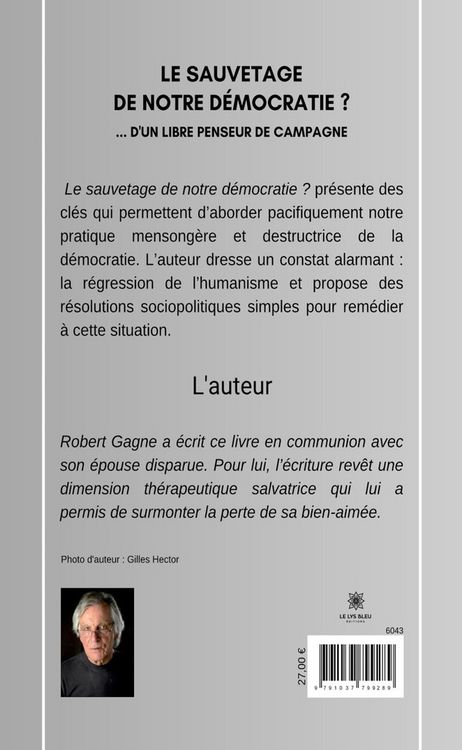 Produktbild: Robert Gagne: Solution d'un libre penseur de campagne ?