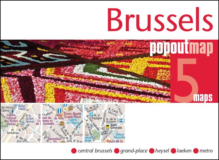 Produktbild: Brussels PopOut Map