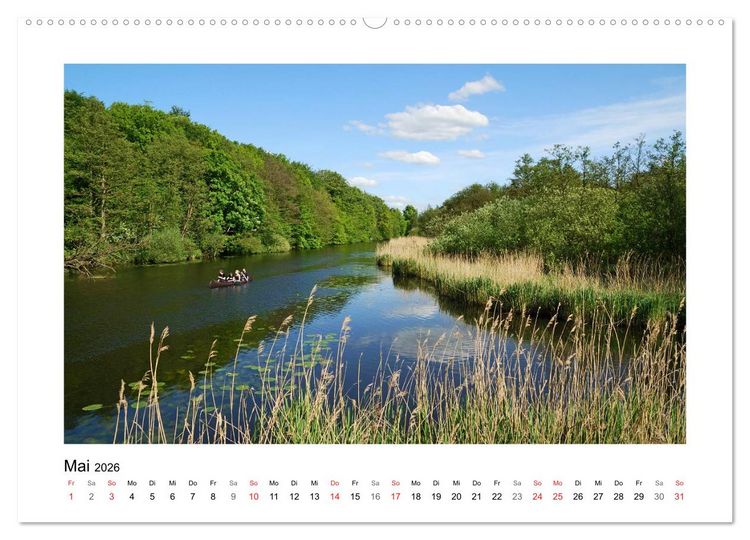 Produktbild: Kiel und Umland (Wandkalender 2026 DIN A2 quer), CALVENDO Monatskalender