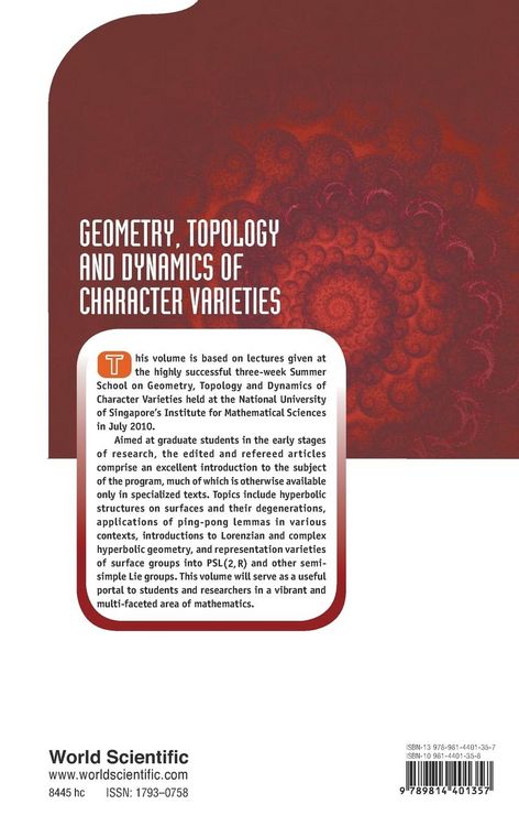 Produktbild: Geometry, Topology & Dynam Charac Varie
