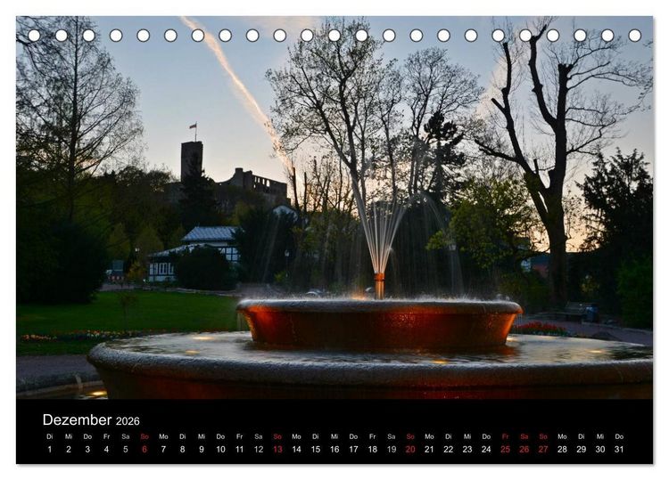 Produktbild: K&ouml;nigstein im Taunus und Umgebung (Tischkalender 2026 DIN A5 quer), CALVENDO Monatskalender
