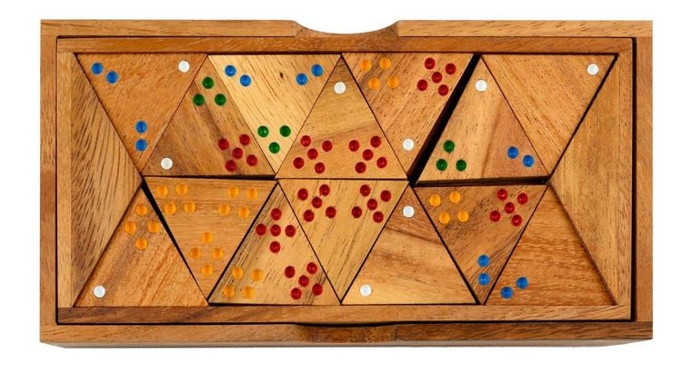 Produktbild: Philos 3618 - Dreieck Domino, Holz