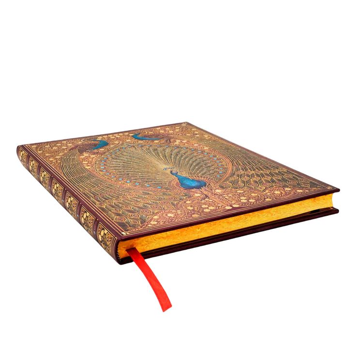 Produktbild: Hardcover Notizbuch, Hafiz&lsquo; Pfauen, Ultra, Liniert