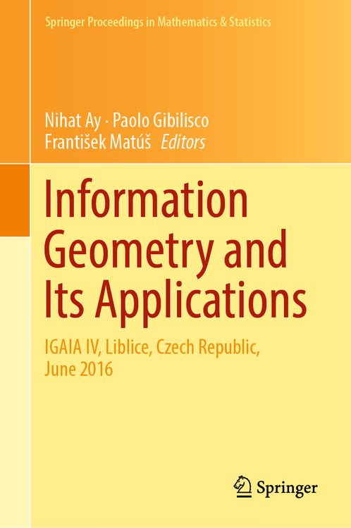 Produktbild: Information Geometry and Its Applications