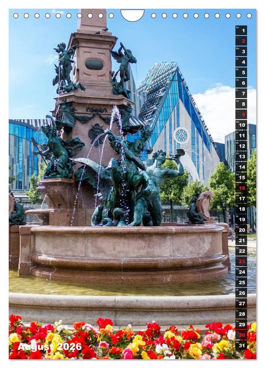 Produktbild: Mein Leipzig (Wandkalender 2026 DIN A4 hoch), CALVENDO Monatskalender