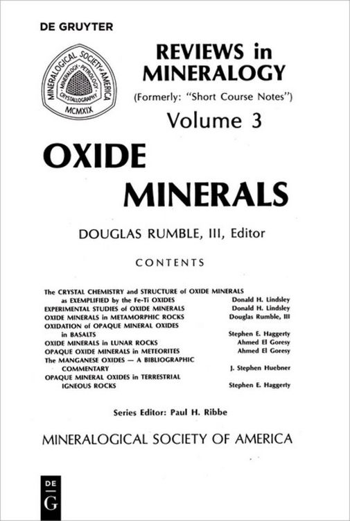 Produktbild: Oxide Minerals