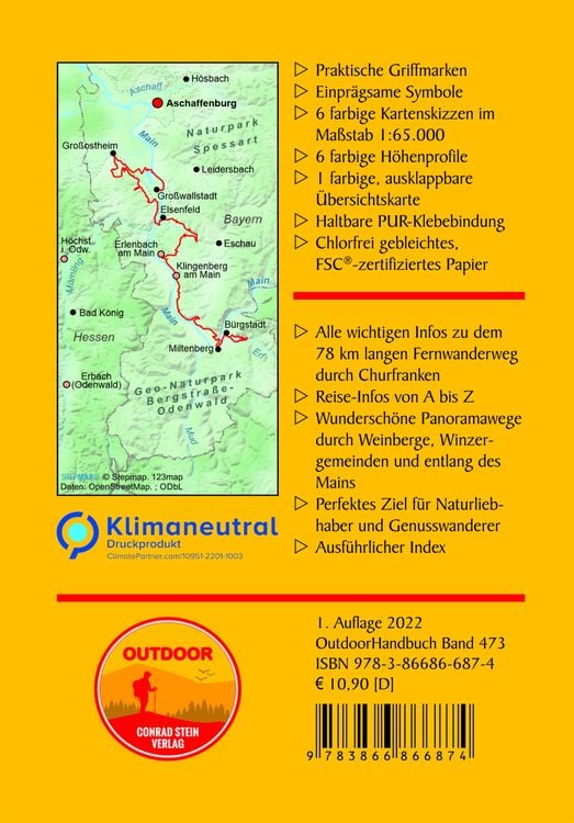 Produktbild: Fränkischer Rotwein Wanderweg