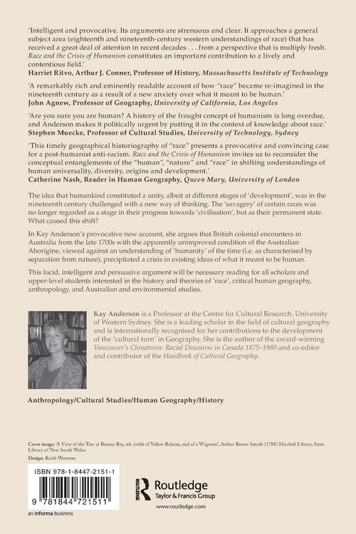Produktbild: Race and the Crisis of Humanism