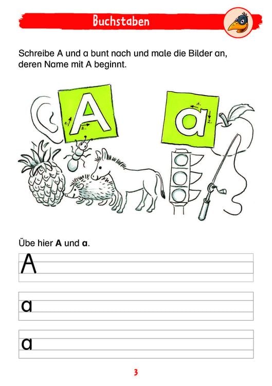 Produktbild: Mein Deutschblock mit Rabe Linus - 1. Klasse