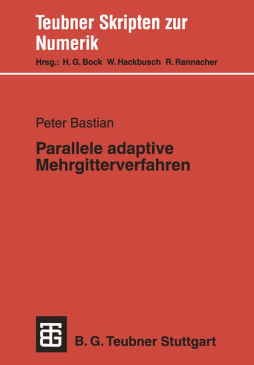 Produktbild: Parallele adaptive Mehrgitterverfahren