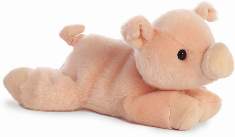 Aurora Mini Flopsie Axel Axolotl – 20,5 Cm Pinkes Plüschtier, Eco-friendly Mit Recycelter Füllung