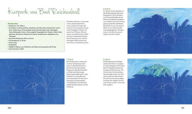 Produktbild: Acrylmalerei Landschaften