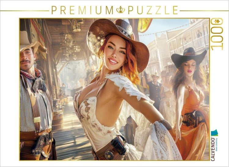Produktbild: CALVENDO Puzzle Wilder Westen | 1000 Teile Lege-Gr&ouml;&szlig;e 64x48cm Foto-Puzzle f&uuml;r gl&uuml;ckliche Stunden