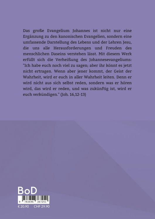 Produktbild: Das gro&szlig;e Evangelium Johannes 4