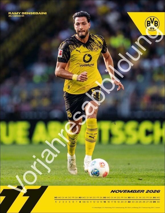 Produktbild: BVB Posterkalender 2027