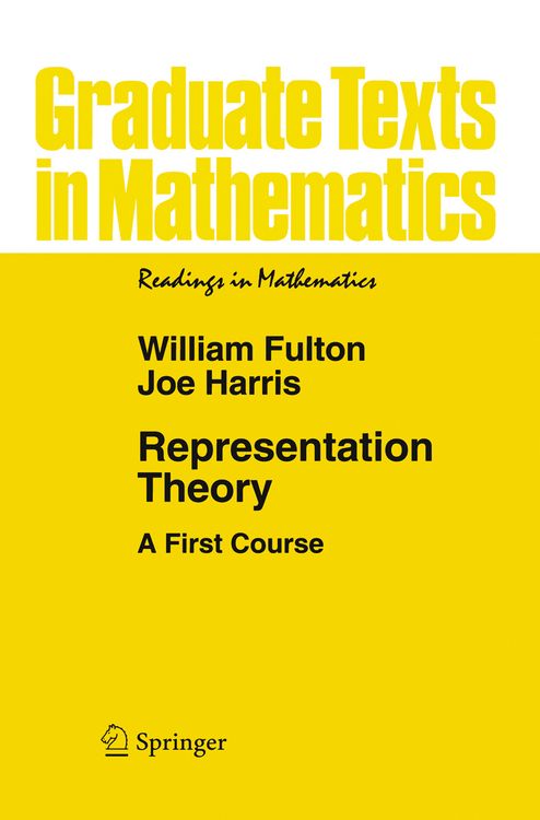 Produktbild: Representation Theory