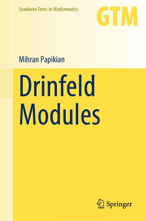 Produktbild: Drinfeld Modules
