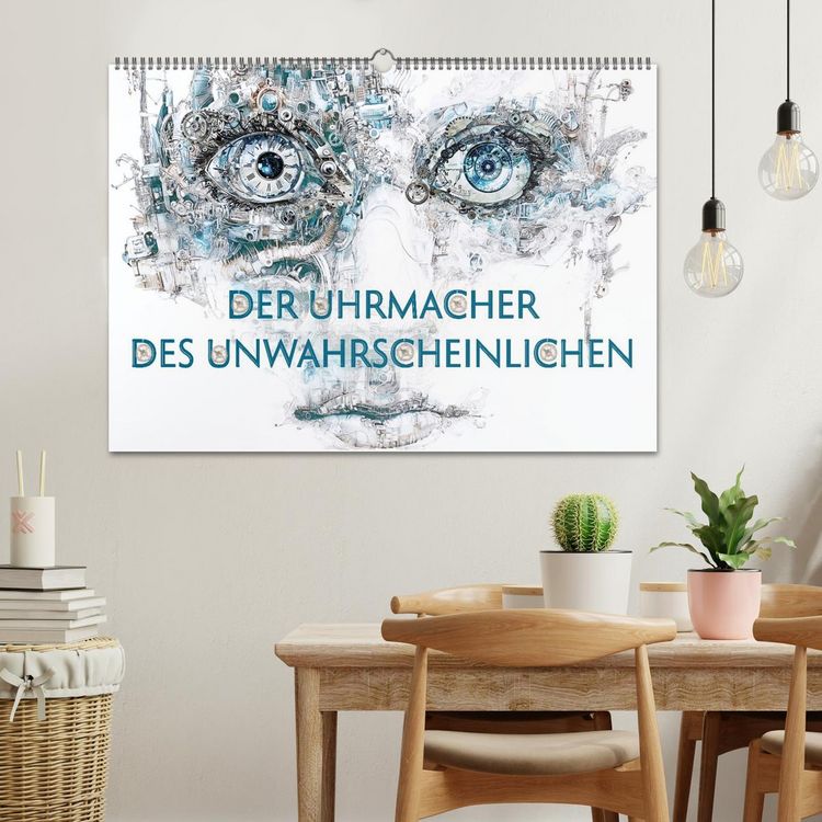 Produktbild: Der Uhrmacher des Unwahrscheinlichen (Wandkalender 2026 DIN A2 quer), CALVENDO Monatskalender