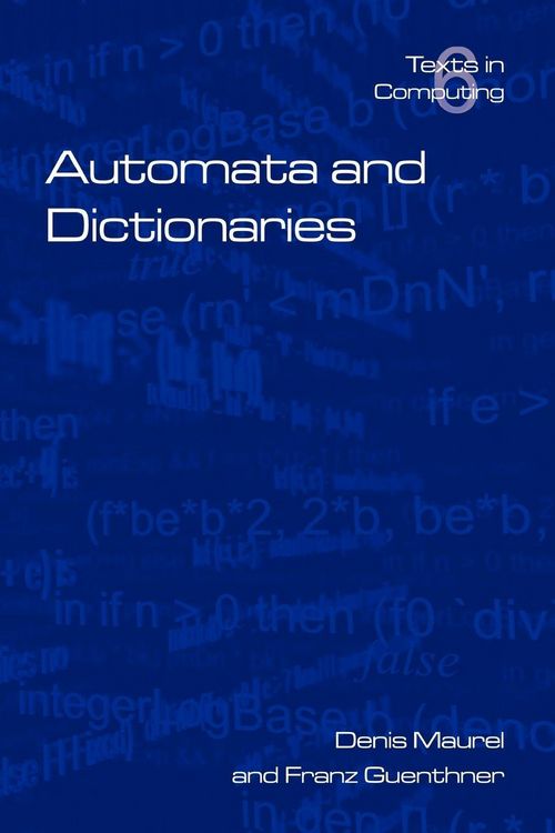 Produktbild: Automata and Dictionaries