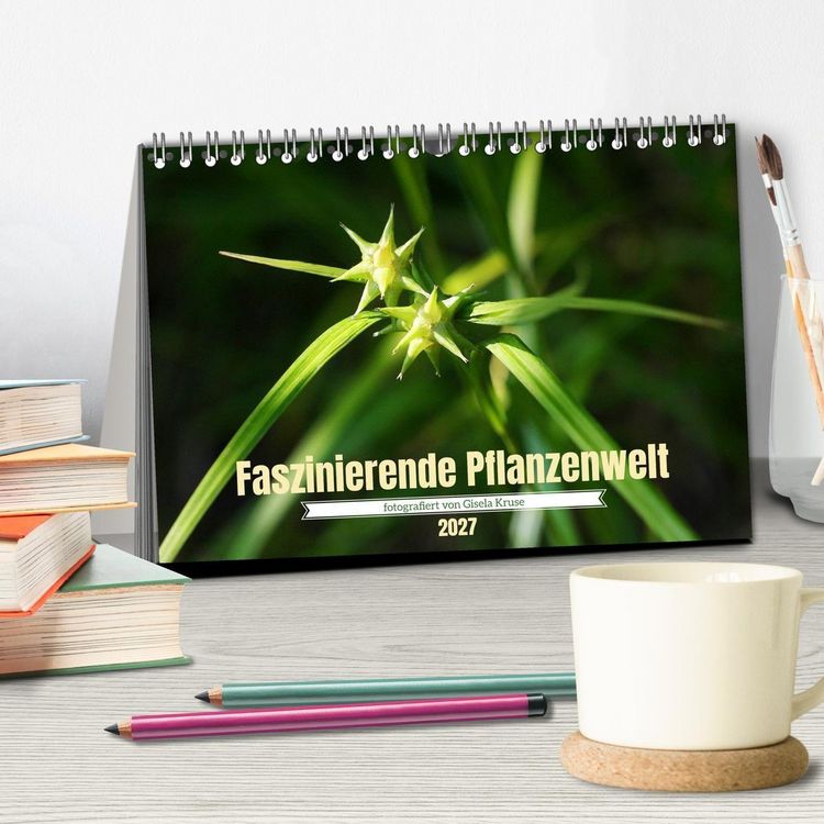Produktbild: Faszinierende Pflanzenwelt (Tischkalender 2027 DIN A5 quer), CALVENDO Monatskalender