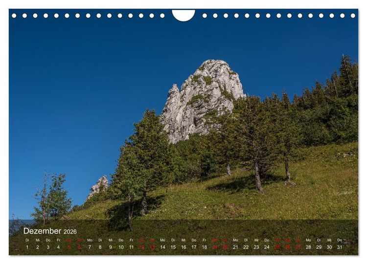 Produktbild: Naturerlebnis Aschau (Wandkalender 2026 DIN A4 quer), CALVENDO Monatskalender