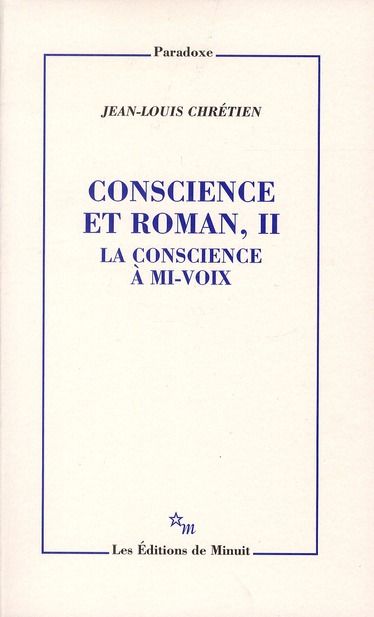 Produktbild: Conscience et roman