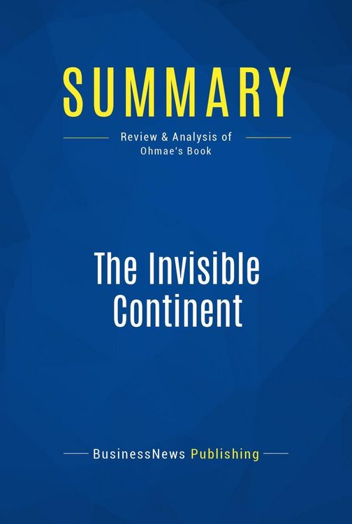 Produktbild: Summary: The Invisible Continent
